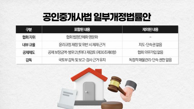 중개사협회 법정단체 목하···'반쪽짜리 복권' 논란도