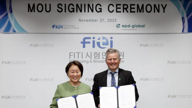 “2027년 EU 섬유 규제 대비”…FITI시험연구원, 노르웨이와 MOU