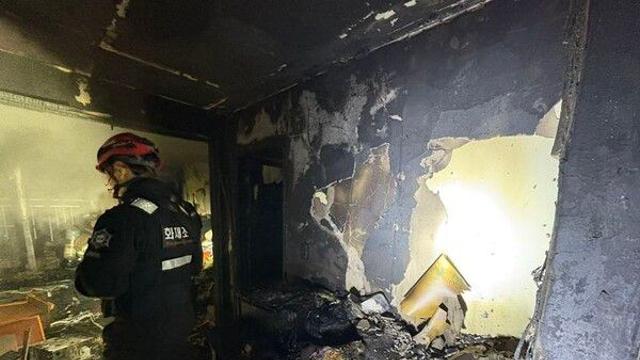 김포 양촌 아파트서 불…1명 연기흡입, 70명 대피