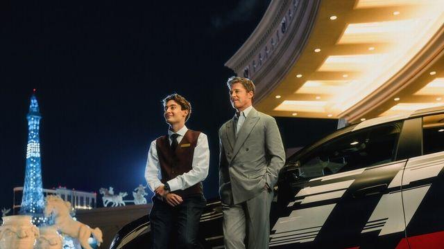 벤츠, 브래드 피트&조지 러셀과 함께 한 '메르세데스-AMG GT 4-도어 쿠페' 영상 공개