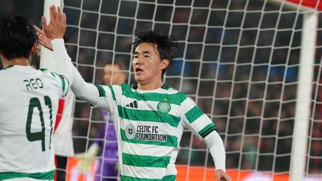 셀틱 양현준, 유로파리그서 시즌 2호골…페예노르트에 3-1 승리