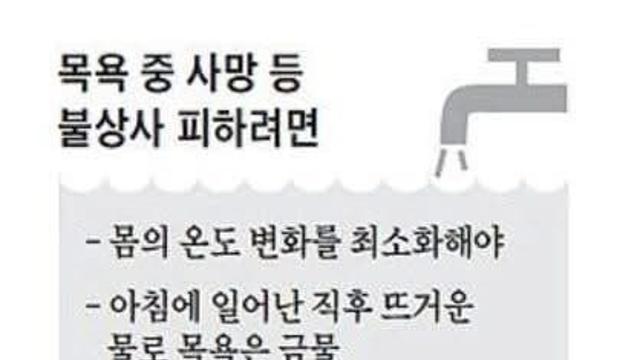 은근 위험한 목욕