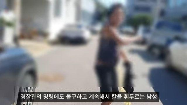 흉기 들고 다니며 밤새 시민 위협한 60대…상습절도 혐의도