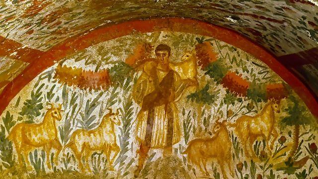 튀르키예 이즈니크에서 '선한 목자 예수' 그려진 무덤 발견