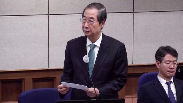 홍준표, 한덕수 향해 