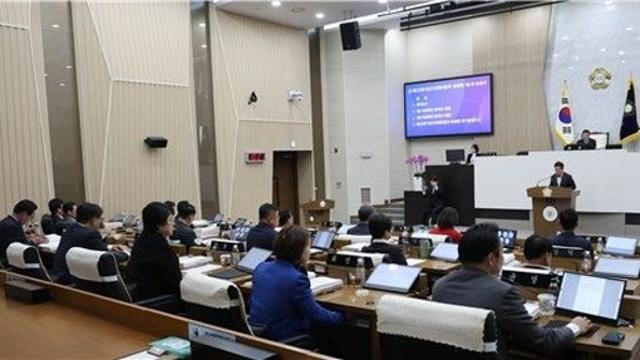 충남 당진시의회 서영훈 의장 불신임안 가결