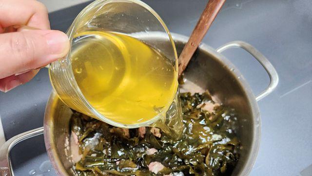 미역국 맛 비결, 한 컵의 비밀