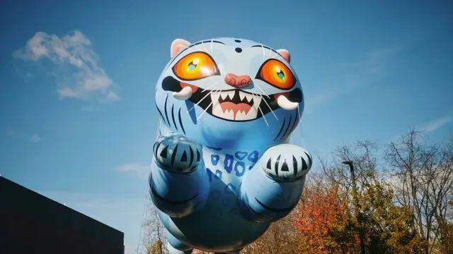 미국 추수감사절 퍼레이드에 등장 예정인 케데헌 더피와 서씨,,