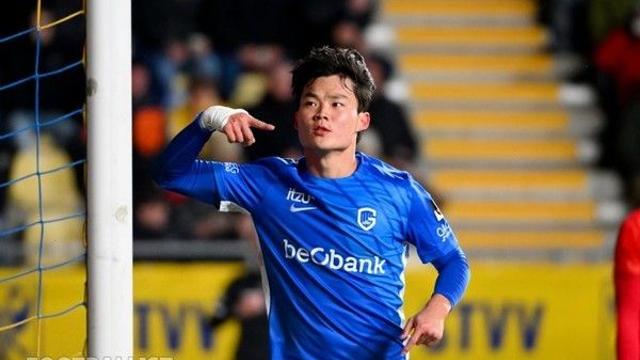 ‘국대 스트라이커다운 마무리’ 오현규, 좁은 각도에서 GK 뚫는 시원한 한 방! 시즌 9호 골