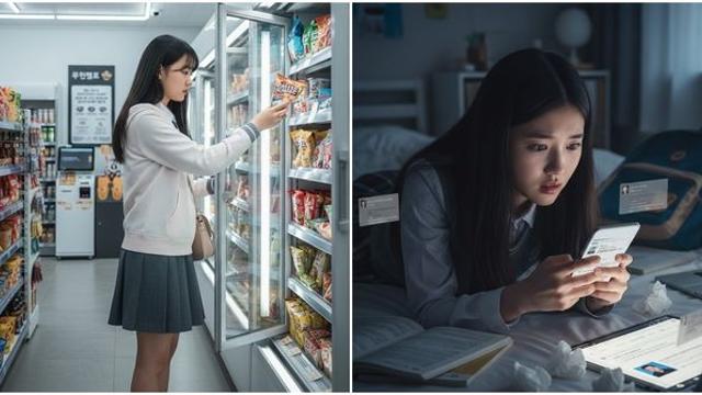 무인점포서 아이스크림 훔친 여고생 극단선택 '일파만파'
