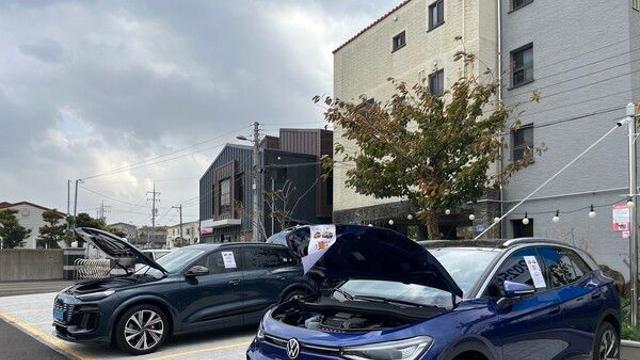 폭스바겐그룹코리아, 폭스바겐 ID.4와 아우디 SQ6 e-트론의 외출?