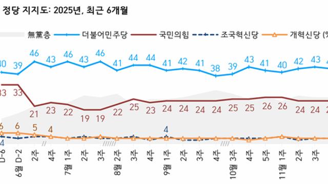 [김민주의 민심읽기] 국힘, 20%대 지지율에도 '당성' 강화…