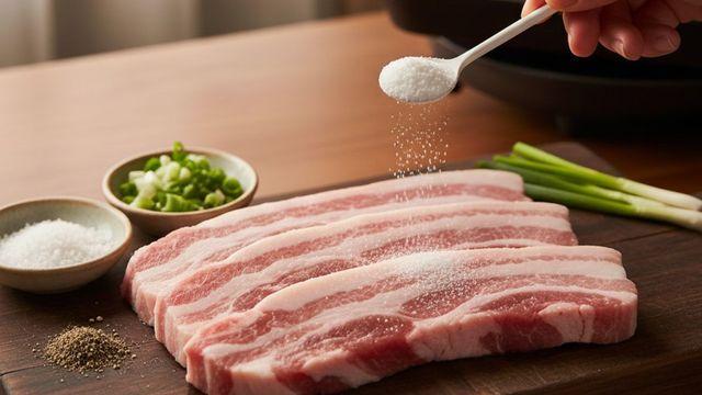 삼겹살에 '이것' 딱 한 꼬집만 뿌려보세요…밖에서 사 먹는 것보다 맛있습니다