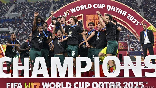 포르투갈, U-17 월드컵서 오스트리아 1-0 제압하고 '첫 우승'