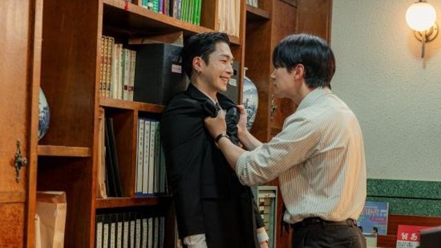 이준호vs무진성, 사장 자리 두고 초긴장 대치…'태풍상사'의 운명은?