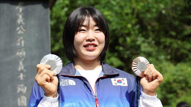 독립운동가 외손녀 부활! 허미미, 아부다비 그랜드슬램 여자 57kg급 金…어깨 수술 후 첫 국제대회 우승