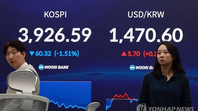 고환율에 韓 '달러 GDP' 올해 0.9% 역성장…2년간 제자리걸음