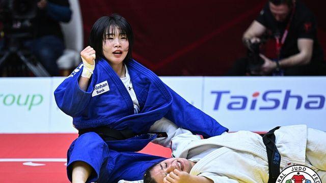 유도 허미미, 발목 부상 털고 아부다비 그랜드슬램 여자 57㎏급 우승