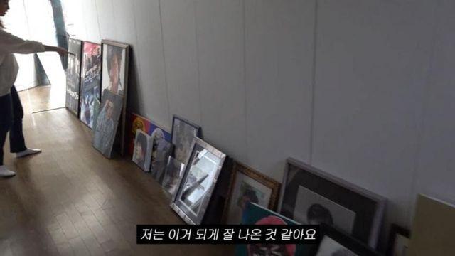 이민정이 잘 나왔다고 집 여러 곳에 걸어둔 이병헌 사진