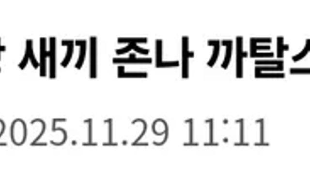 새로 온 경력직 부장이 까탈스럽다는 중소기업갤러