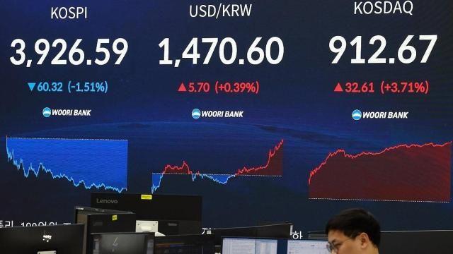 고환율에 한국 '달러 GDP' 올해 0.9% 역성장…사실상 2년간 제자리걸음