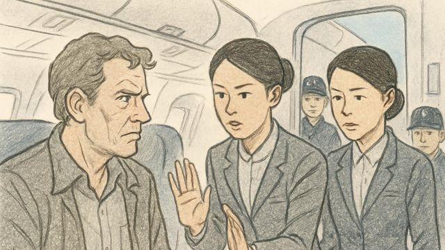 “비즈니스석 앉겠다” 기내 소란…50대 외국인 입건