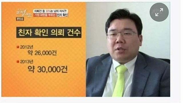 전 세계 친자 검사 불일치 1위를 찍었다는 나라