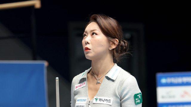 '당구여제' 김가영, 프로당구 LPBA 64강 탈락 이변...1년 4개월 만