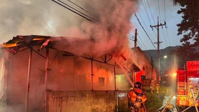 홍성 돈사 화재로 700마리 죽어…4억 6000여만원 피해