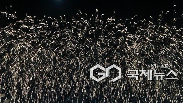 [포토] 대전 한화 불꽃축제와 드론쇼 현장모습