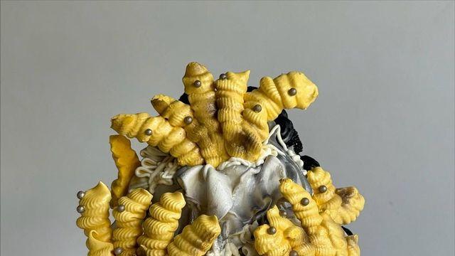 연말을 위한 멋쟁이 케이크