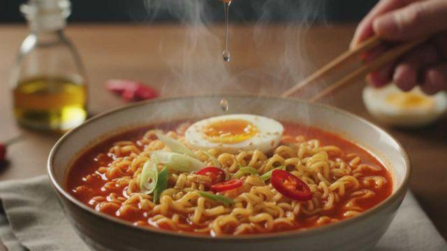 라면에 비법 한 방울, 면발의 반전