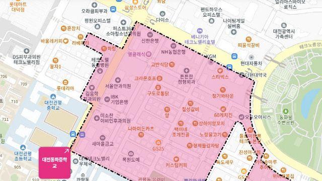 대전 회식 핫플레이스는 어디?... 유성 관평동 동화중 인근이 뜬다