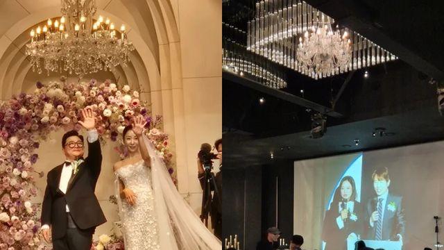 윤정수·원진서, 결혼식 공개…강호동→유재석 총출동