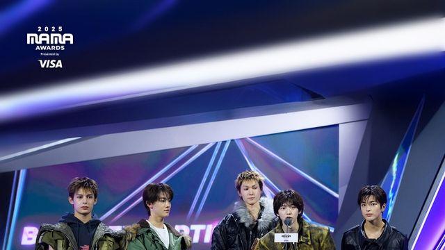 코르티스, '2025 MAMA'서 신인상 수상 