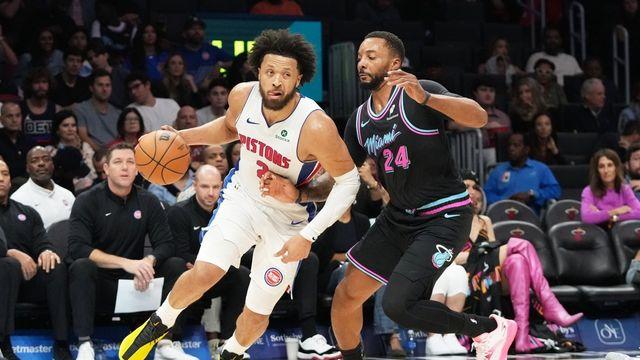 NBA 디트로이트, 6연승 질주하던 마이애미 제압…연패 탈출