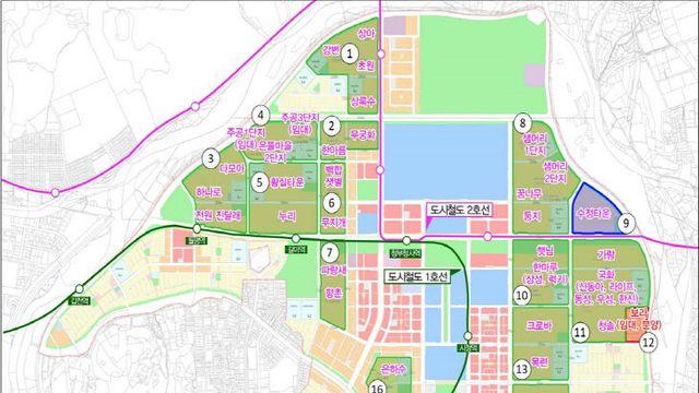 최대 1만 500세대 통합재건축…대전 노후계획도시정비 청사진 첫 공개