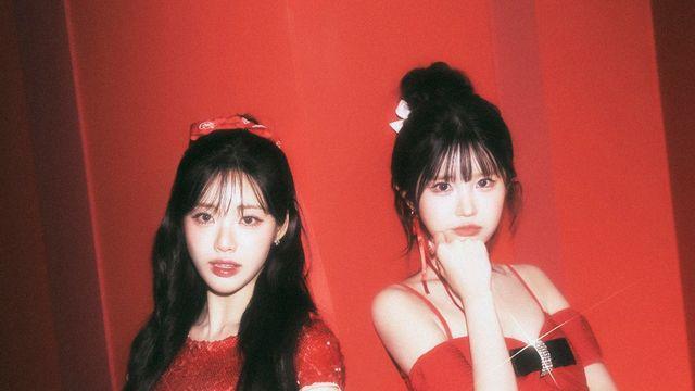 프로미스나인, 아찔 산타 패션…연말 감성 ‘하얀 그리움’