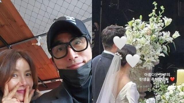 차인표·신애라 아들 결혼식 현장 공개... 이하정 