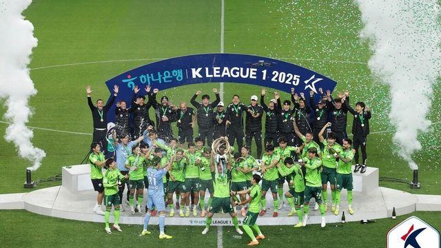 [공식발표] 역시 우승팀 전북! 2025 K리그1 베스트11 '6명 최다 배출'…대전 국대 풀백도 포함