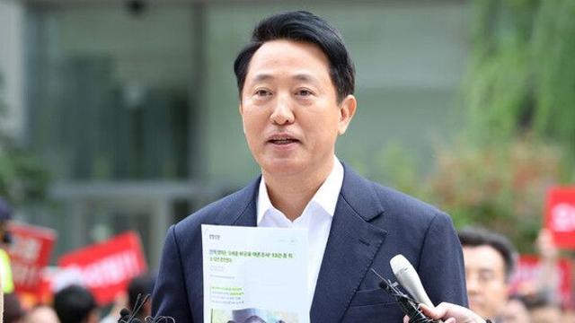 與, 특검 오세훈 기소에 