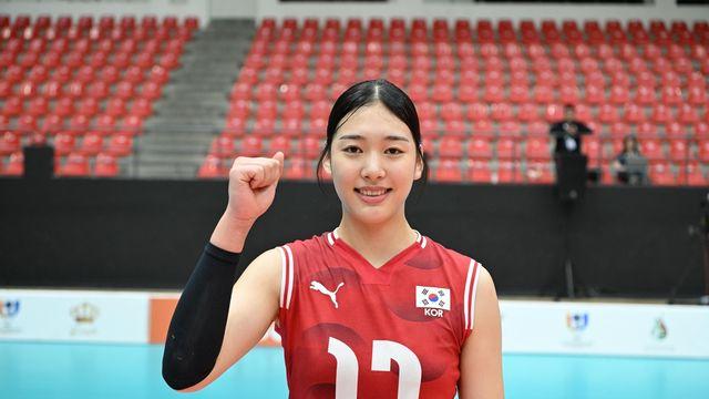 '리틀 김연경' 손서연, 배구협회 유소년 인재육성 프로그램 참여