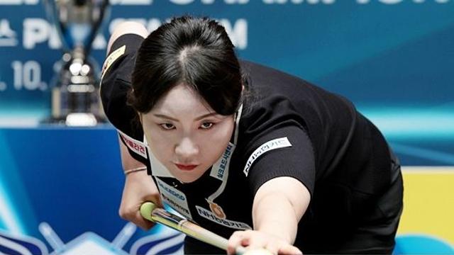 “패배위기서 기사회생” 김민아, 이지연2에 승부치기 승 16강 선착[하림배LPBA]