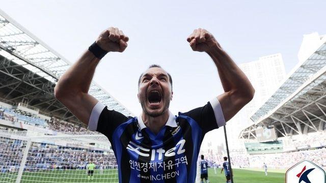 [K리그 시상식] ‘파검의 피니셔’ 무고사, K리그2 득점왕 등극…서울 이랜드 에울레르는 도움왕