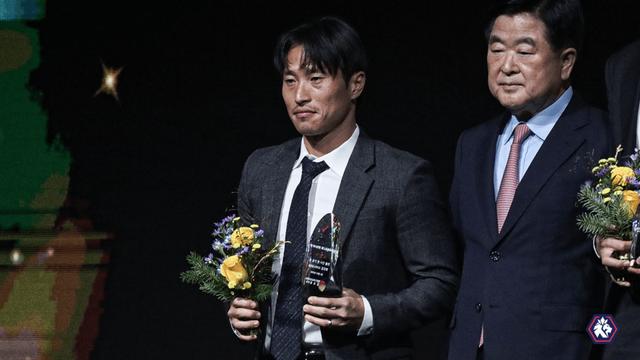 '성실함의 표본' 충북청주 김선민, '전경기/전시간 출전상' 수상 