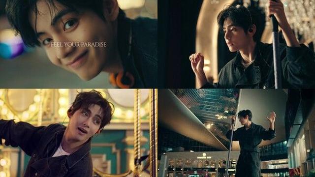 BTS 뷔, 파라다이스그룹 새 앰버서더 발탁…