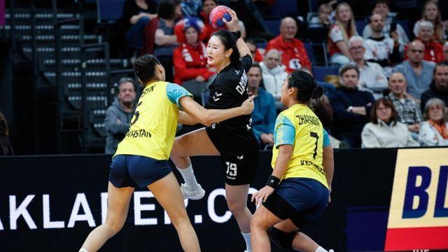 한국, 카자흐스탄 꺾고 여자핸드볼 세계선수권 결선리그 진출