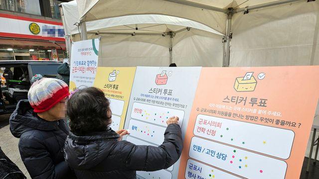 군포시의회 ‘시민이 느끼는 의회’ 조사
