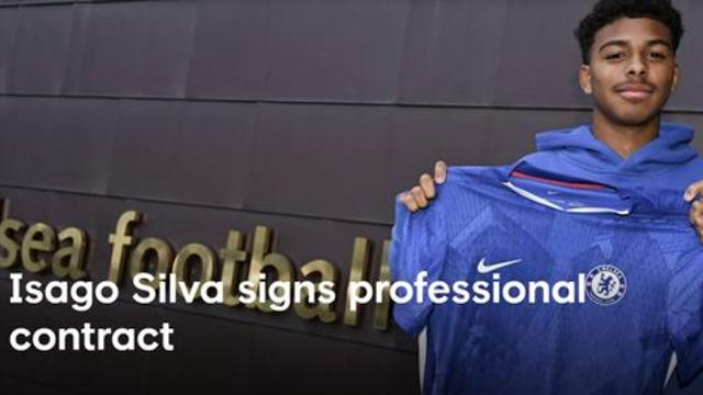 ‘치아구 시우바 아들’ 17세 이사구, EPL 첼시와 첫 프로 계약…아버지 뒤이을까→기대감↑