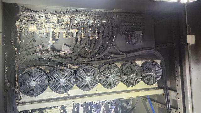 청주 청원구청 지하실 불…한때 시내 CCTV 절반 먹통(종합)